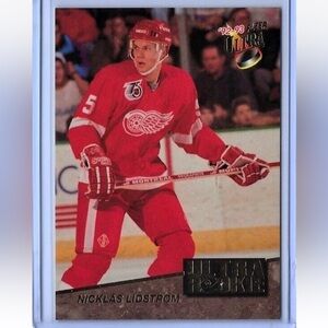Nicklas Lidstrom 1992/93 Fleer Ultra Rookie Detroit Red Wings Hockey Card
